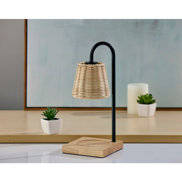 Adesso Simplee Adesso Lucian Candlewarmer Lamp Black (SL1190-01)
