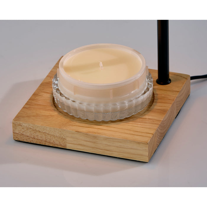 Adesso Simplee Adesso Lucian Candlewarmer Lamp Black (SL1190-01)