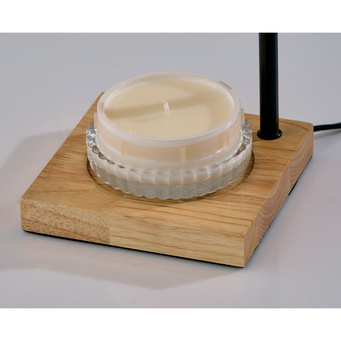 Adesso Simplee Adesso Lucian Candlewarmer Lamp Black (SL1190-01)
