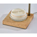 Adesso Simplee Adesso Lucian Candlewarmer Lamp Antique Brass (SL1190-21)