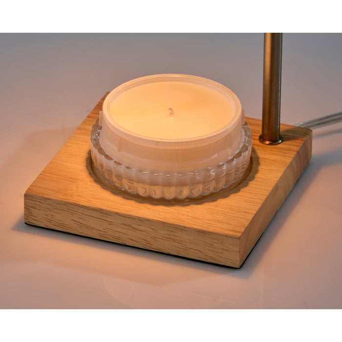 Adesso Simplee Adesso Lucian Candlewarmer Lamp Antique Brass (SL1190-21)