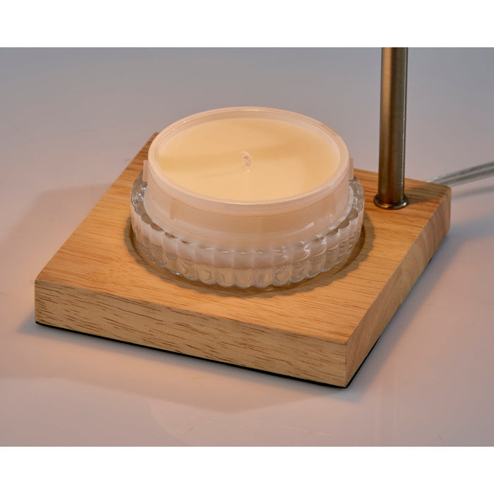 Adesso Simplee Adesso Lucian Candlewarmer Lamp Antique Brass (SL1190-21)