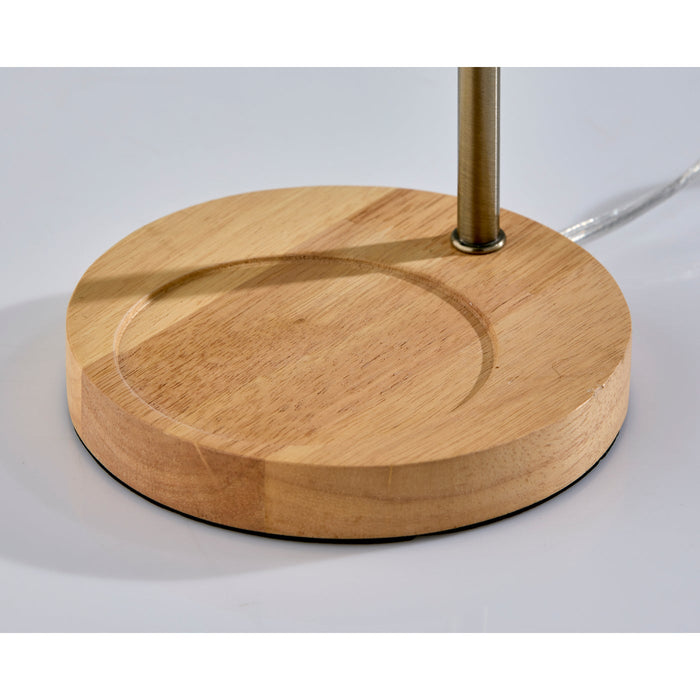Adesso Simplee Adesso Alcott Candlewarmer Lamp Antique Brass (SL1191-21)