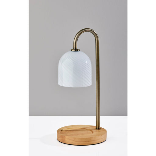 Adesso Simplee Adesso Alcott Candlewarmer Lamp Antique Brass (SL1191-21)