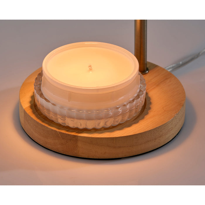 Adesso Simplee Adesso Alcott Candlewarmer Lamp Antique Brass (SL1191-21)