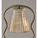Adesso Simplee Adesso Alma Candlewarmer Lamp Antique Brass (SL1192-21)