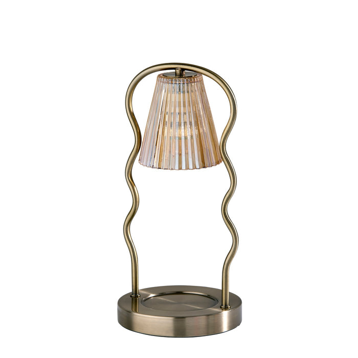 Adesso Simplee Adesso Alma Candlewarmer Lamp Antique Brass (SL1192-21)