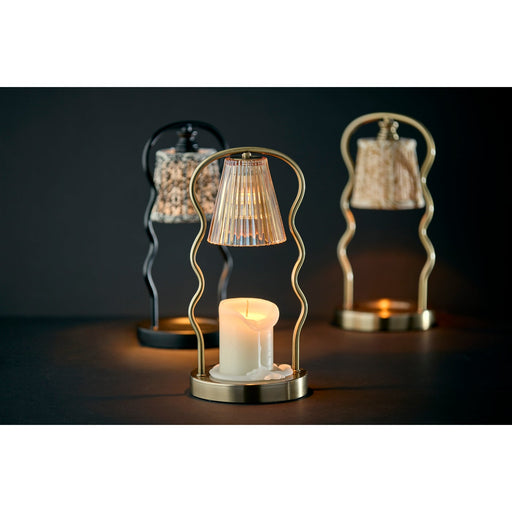 Adesso Simplee Adesso Alma Candlewarmer Lamp Antique Brass (SL1192-21)
