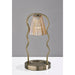 Adesso Simplee Adesso Alma Candlewarmer Lamp Antique Brass (SL1192-21)