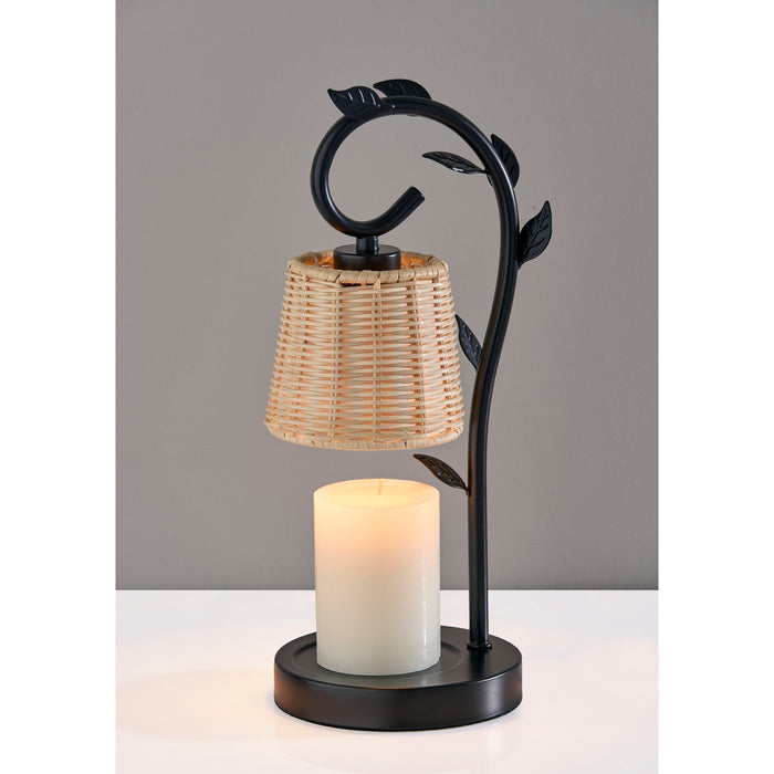 Adesso Simplee Adesso Ivy Candlewarmer Lamp Natural (SL1193-12)