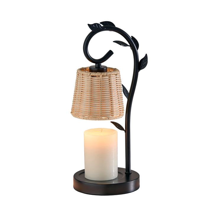 Adesso Simplee Adesso Ivy Candlewarmer Lamp Natural (SL1193-12)