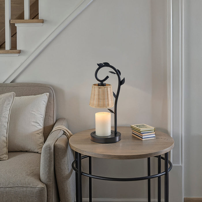 Adesso Simplee Adesso Ivy Candlewarmer Lamp Natural (SL1193-12)