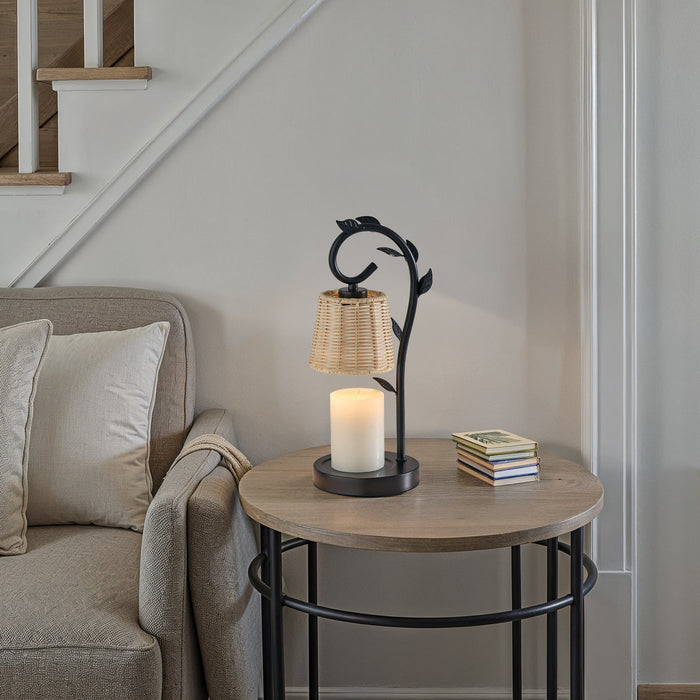 Adesso Simplee Adesso Ivy Candlewarmer Lamp Natural (SL1193-12)