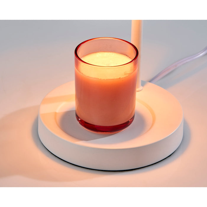 Adesso Simplee Adesso Perry Candlewarmer Lamp White (SL1194-02)