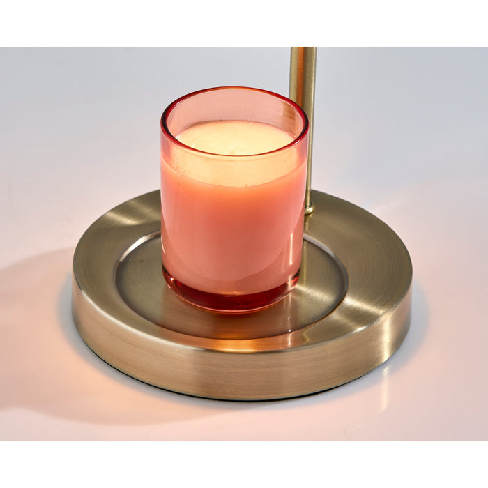 Adesso Simplee Adesso Perry Candlewarmer Lamp Natural (SL1194-12)
