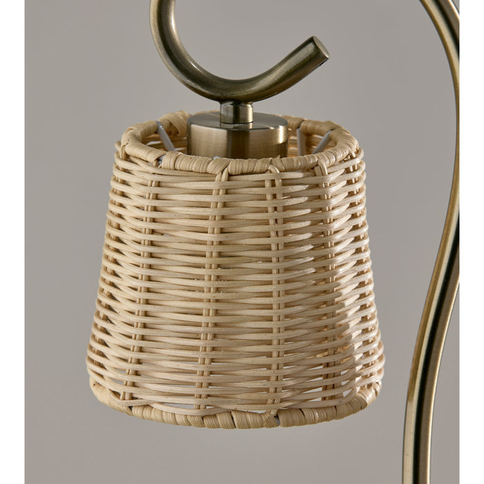 Adesso Simplee Adesso Perry Candlewarmer Lamp Natural (SL1194-12)