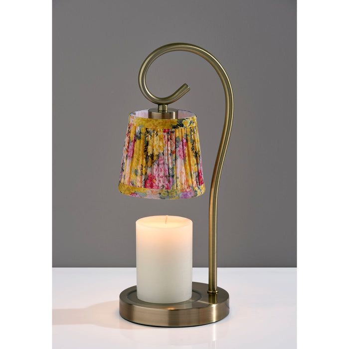 Adesso Simplee Adesso Perry Candlewarmer Lamp Antique Brass (SL1194-21)