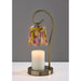 Adesso Simplee Adesso Perry Candlewarmer Lamp Antique Brass (SL1194-21)