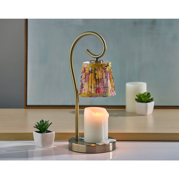 Adesso Simplee Adesso Perry Candlewarmer Lamp Antique Brass (SL1194-21)