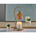 Adesso Simplee Adesso Perry Candlewarmer Lamp Antique Brass (SL1194-21)