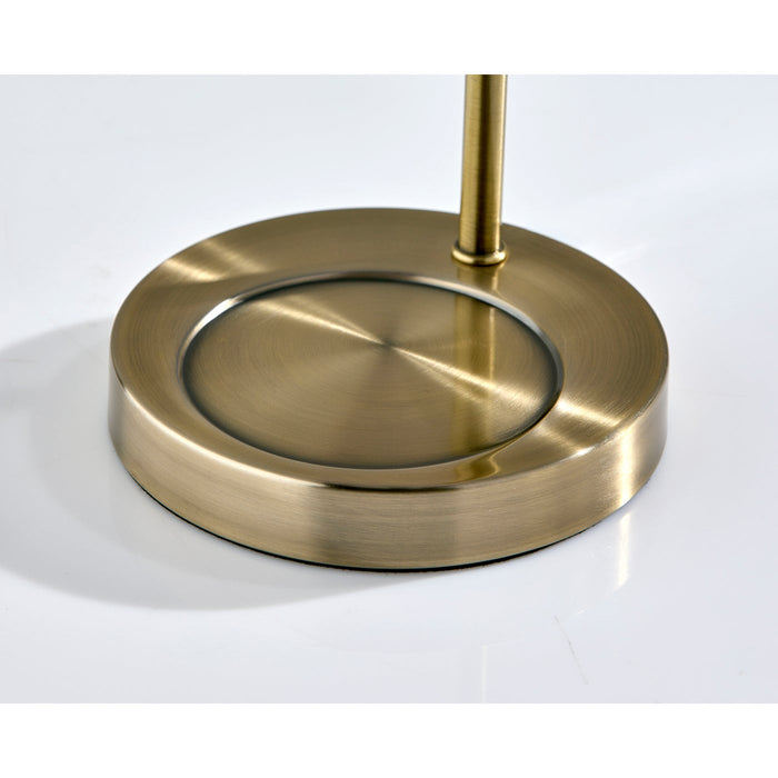 Adesso Simplee Adesso Perry Candlewarmer Lamp Antique Brass (SL1194-21)