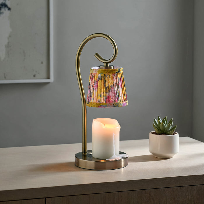 Adesso Simplee Adesso Perry Candlewarmer Lamp Antique Brass (SL1194-21)