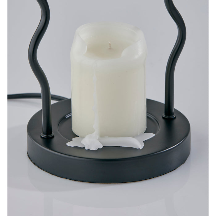 Adesso Simplee Adesso Twirl Candlewarmer Lamp Black (SL1195-01)