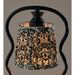 Adesso Simplee Adesso Twirl Candlewarmer Lamp Black (SL1195-01)