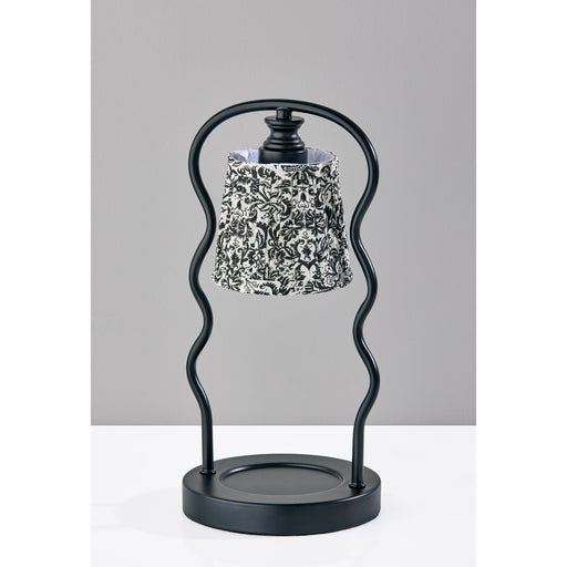 Adesso Simplee Adesso Twirl Candlewarmer Lamp Black (SL1195-01)