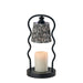 Adesso Simplee Adesso Twirl Candlewarmer Lamp Black (SL1195-01)