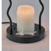 Adesso Simplee Adesso Twirl Candlewarmer Lamp Black (SL1195-01)