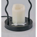 Adesso Simplee Adesso Twirl Candlewarmer Lamp Black (SL1195-01)