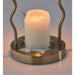 Adesso Simplee Adesso Twirl Candlewarmer Lamp Antique Brass (SL1195-21)