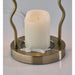 Adesso Simplee Adesso Twirl Candlewarmer Lamp Antique Brass (SL1195-21)