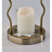 Adesso Simplee Adesso Twirl Candlewarmer Lamp Antique Brass (SL1195-21)