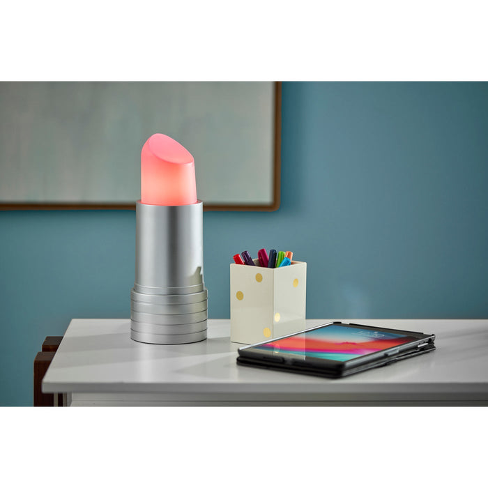 Adesso Simplee Adesso Lipstick Lamp Silver (SL3976-22)