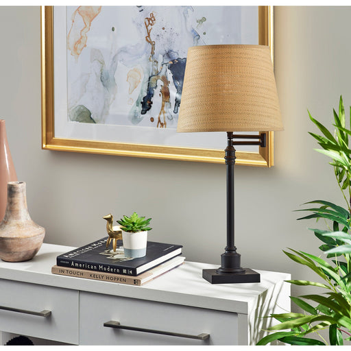 Adesso Simplee Adesso Dante Table Lamp Natural Shade (SL3979-12)