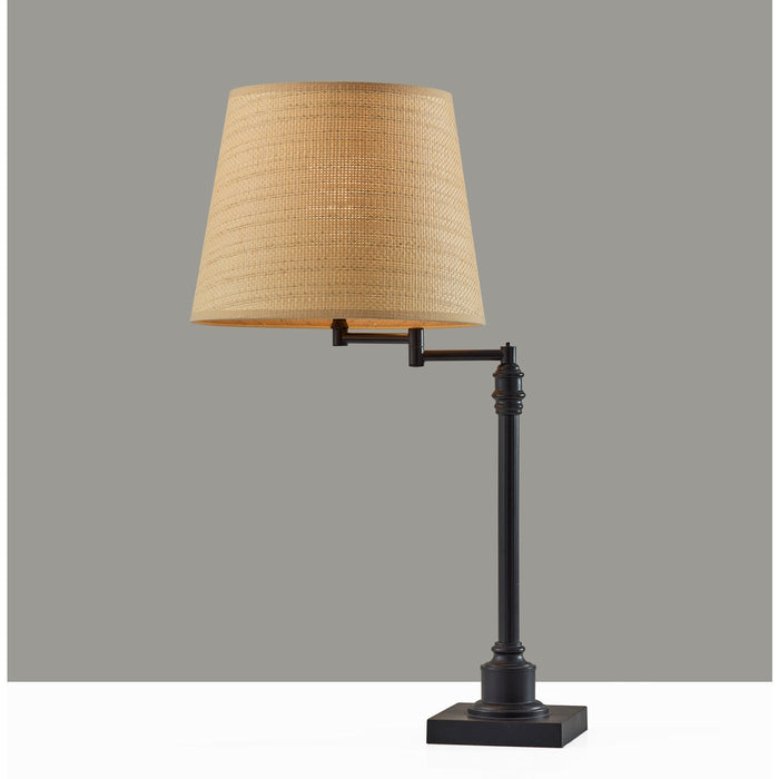Adesso Simplee Adesso Dante Table Lamp Natural Shade (SL3979-12)