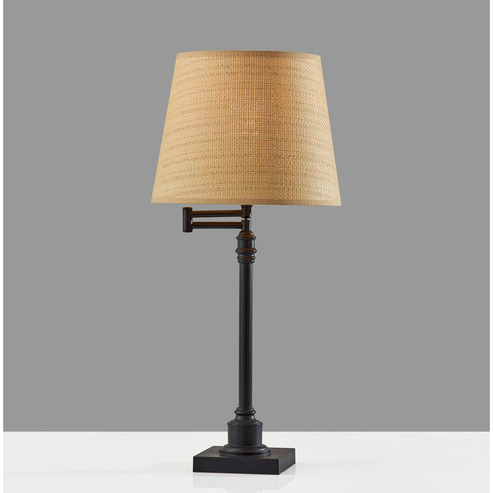 Adesso Simplee Adesso Dante Table Lamp Natural Shade (SL3979-12)