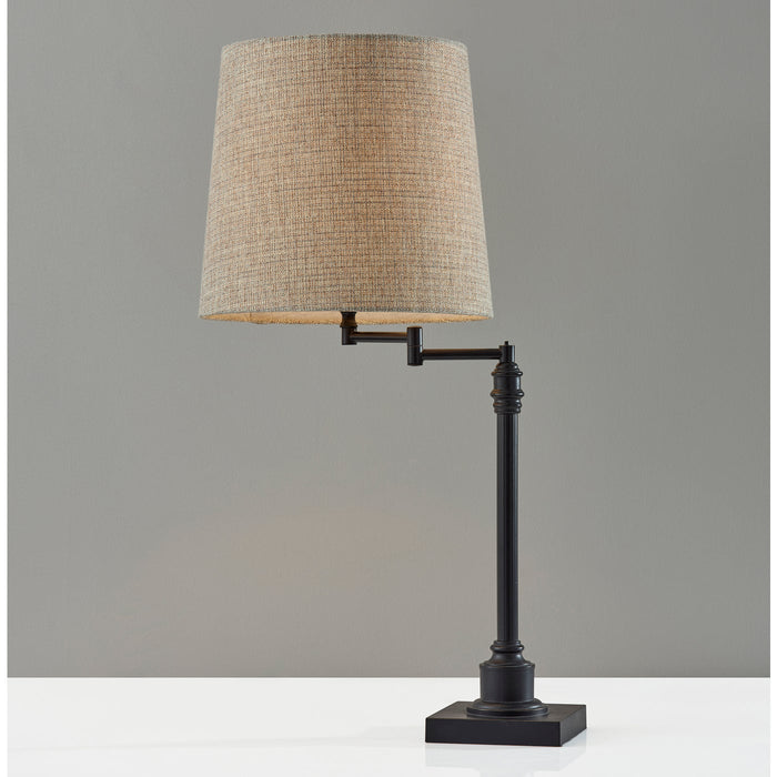 Adesso Simplee Adesso Dante Table Lamp Beige Shade (SL3979-26)