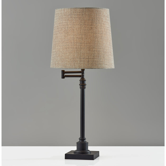 Adesso Simplee Adesso Dante Table Lamp Beige Shade (SL3979-26)