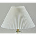 Adesso Simplee Adesso Sonata Table Lamp Pleated Shade Glass/Antique Brass (SL3985-02)