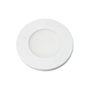 GM Lighting Surface/Recess Mount LED Slim Puck 12VDC 2.2W 180Lm 4000K 80 CRI White (SP-2-40-W)