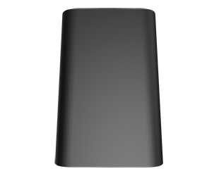 RAB LED Slim Wall Pack Wattage Selectable 34W/25W/13W 4000K 120V Bronze (SLIM15N)