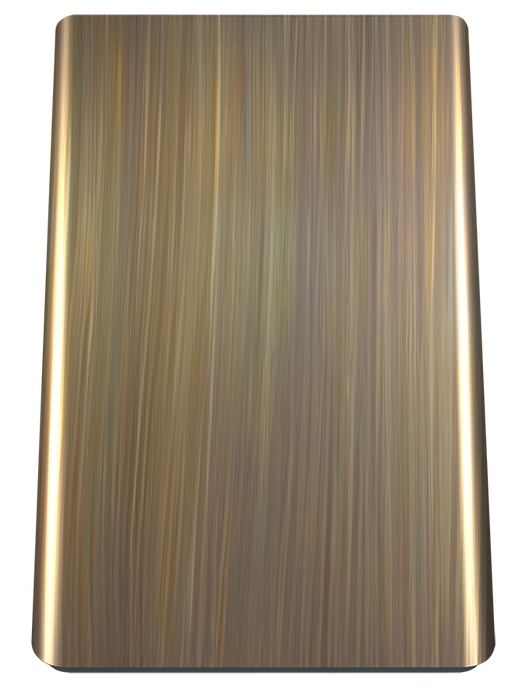 RAB LED Slim Wall Pack Amber Wattage Selectable 26W/18W/12W 120-277V Wall Mount 0-10V Dimming Solid Brass (SLIMYABR)