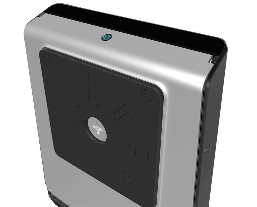 RAB LED Slim Wall Pack Amber Wattage Selectable 26W/18W/12W 120-277V Wall Mount 0-10V Dimming Bronze (SLIMYA)