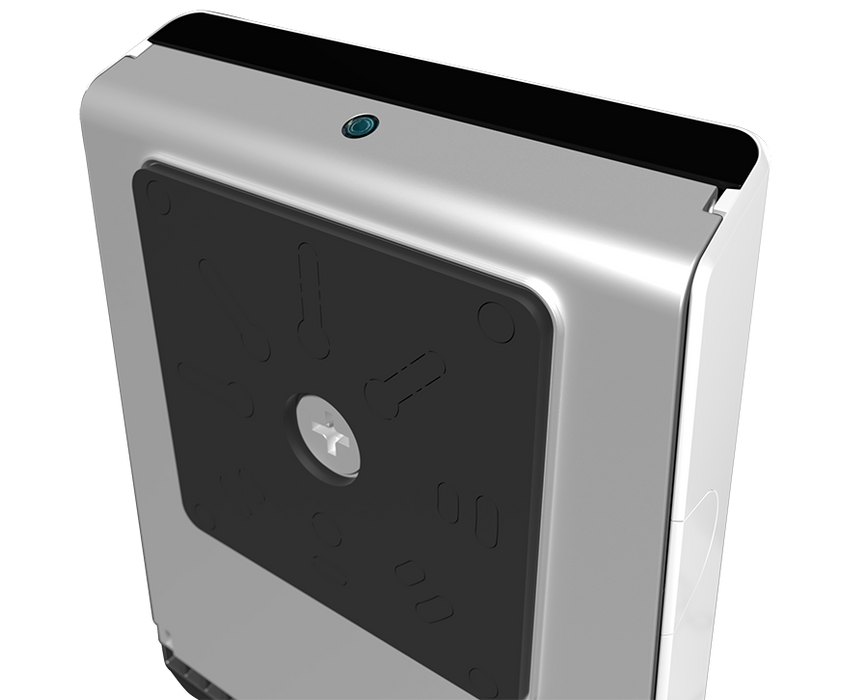 RAB LED Slim Wall Pack Amber Wattage Selectable 26W/18W/12W 120-277V Wall Mount 0-10V Dimming White (SLIMYAW)