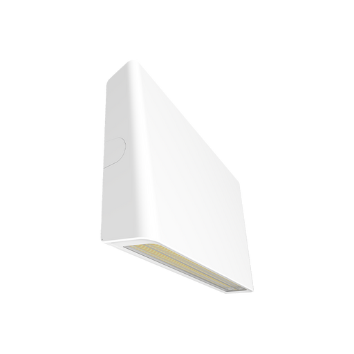RAB Slim Medium LED Wall Pack Wattage/CCT Selectable 55W/41W/27W 3000K/4000K/5000K 120-277V 0-10V Dimming White (SLIMMW)