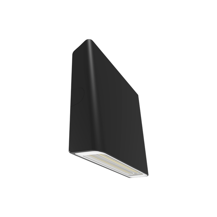 RAB Slim Small LED Wall Pack Wattage/CCT Selectable 38W/28W/18W 3000K/4000K/5000K 120-277V 0-10V Dimming Bronze (SLIMS)