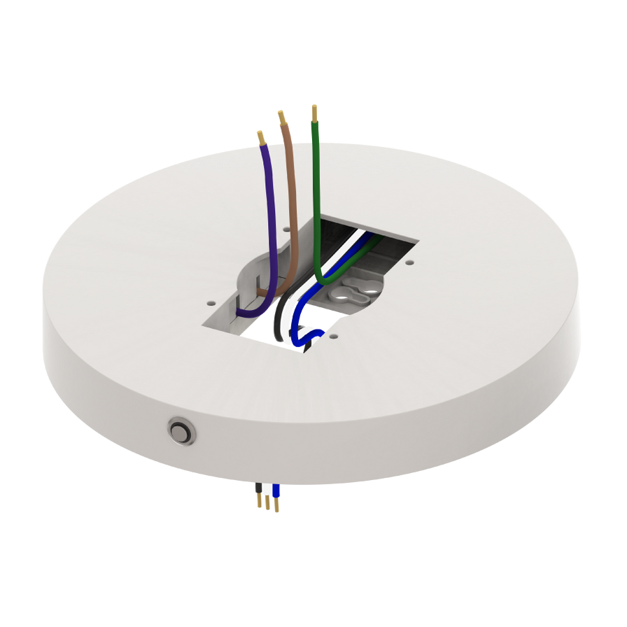 RAB SM-9R-W/EMBB 9 Inch Surface Mount Emergency Battery Backup Module ...